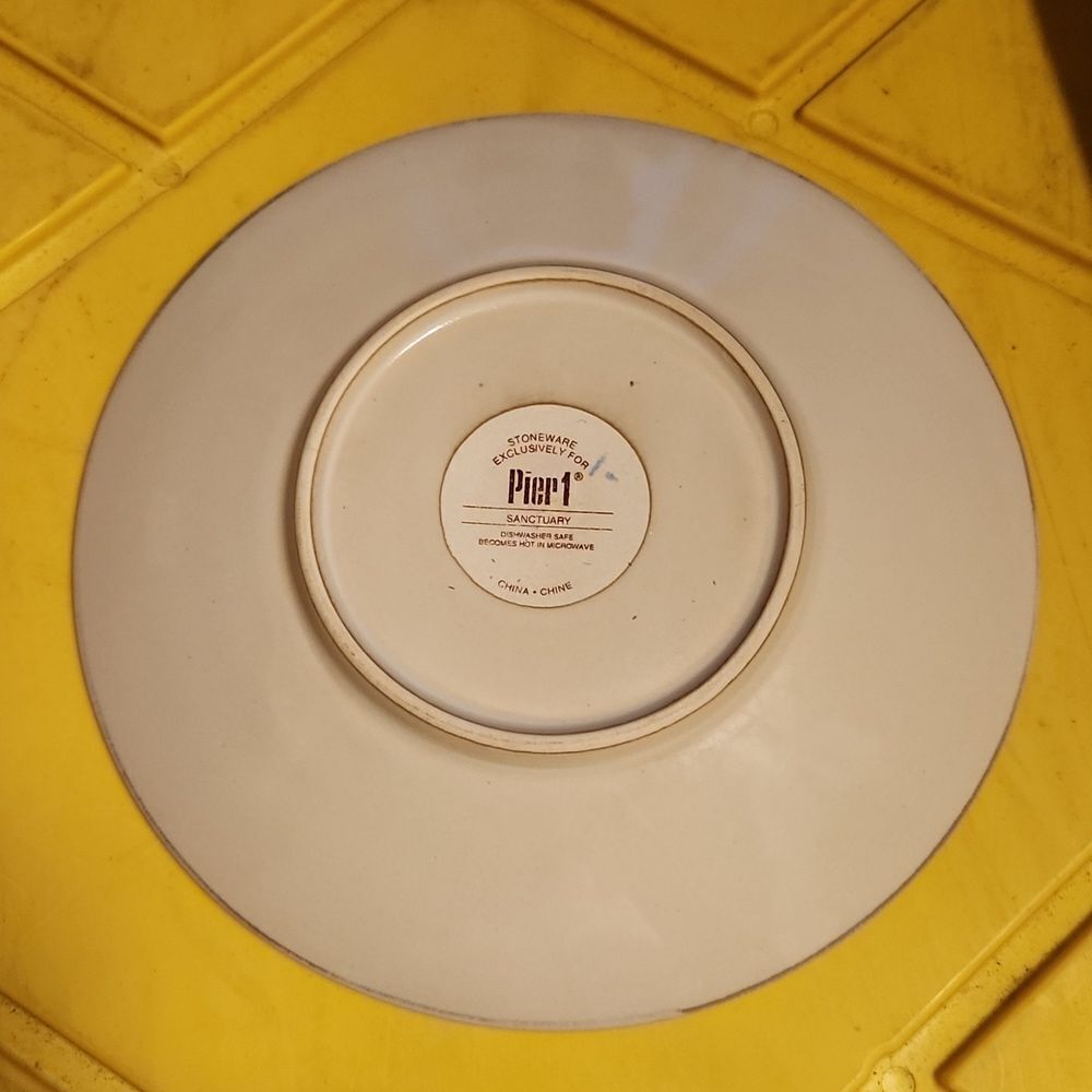Pier 1 Sanctuary Salad Plate 8 3/8" - Picture 2 of 4